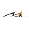 Tifosi Stash Sunglasses Matte Gunmetal with Clarion Red Fototec Lens