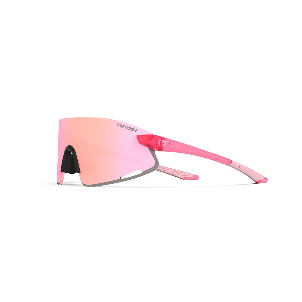 Tifosi Vogel XC Sunglasses Crystal Pink with Pink Mirror Lens