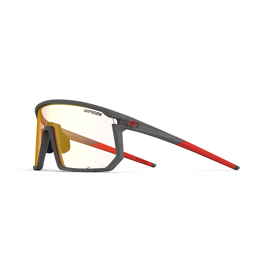 Tifosi Moab Satin Vapor, Clarion Red Fototec Lens