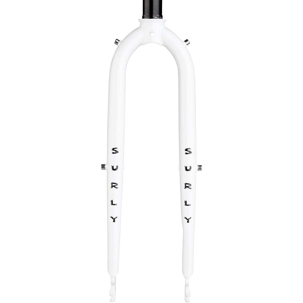 Surly Fork Preamble 9mm x 100mm Quick Release, 28.6mm Straight Steerer Thor Frost White