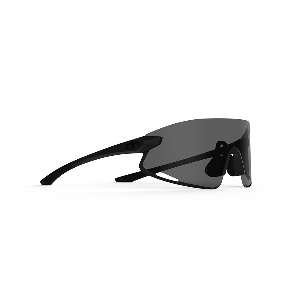 Tifosi Vogel XC Sunglasses Blackout with Smoke No Mirror Lens