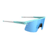 Tifosi Moab Lite Sunglasses Glacier Blue with Clarion Blue AC Red and Clear Lens