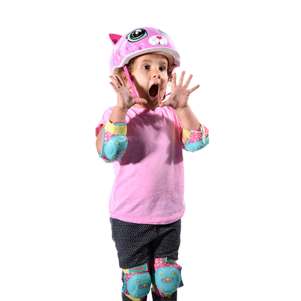 Raskullz Astro Cat Toddler Helmet - Pink