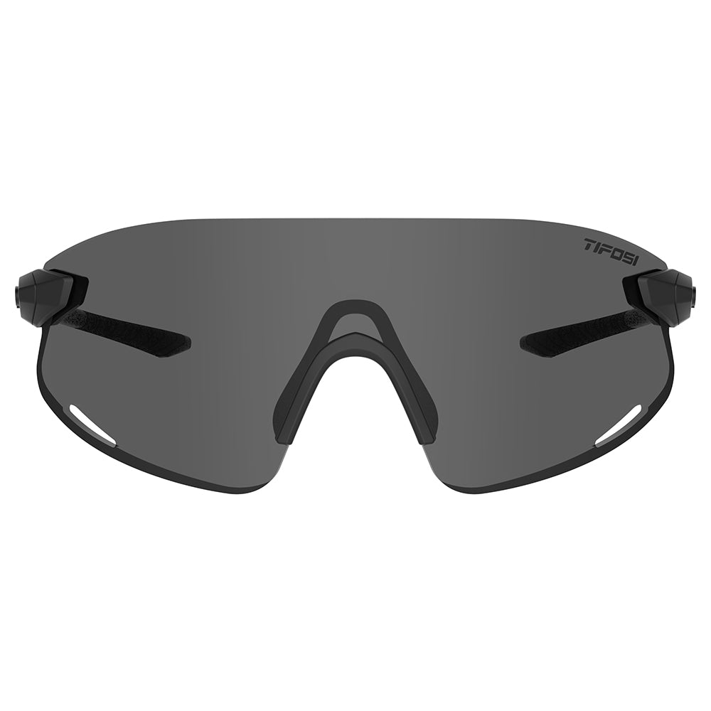 Tifosi Vogel XC Sunglasses Blackout with Smoke No Mirror Lens