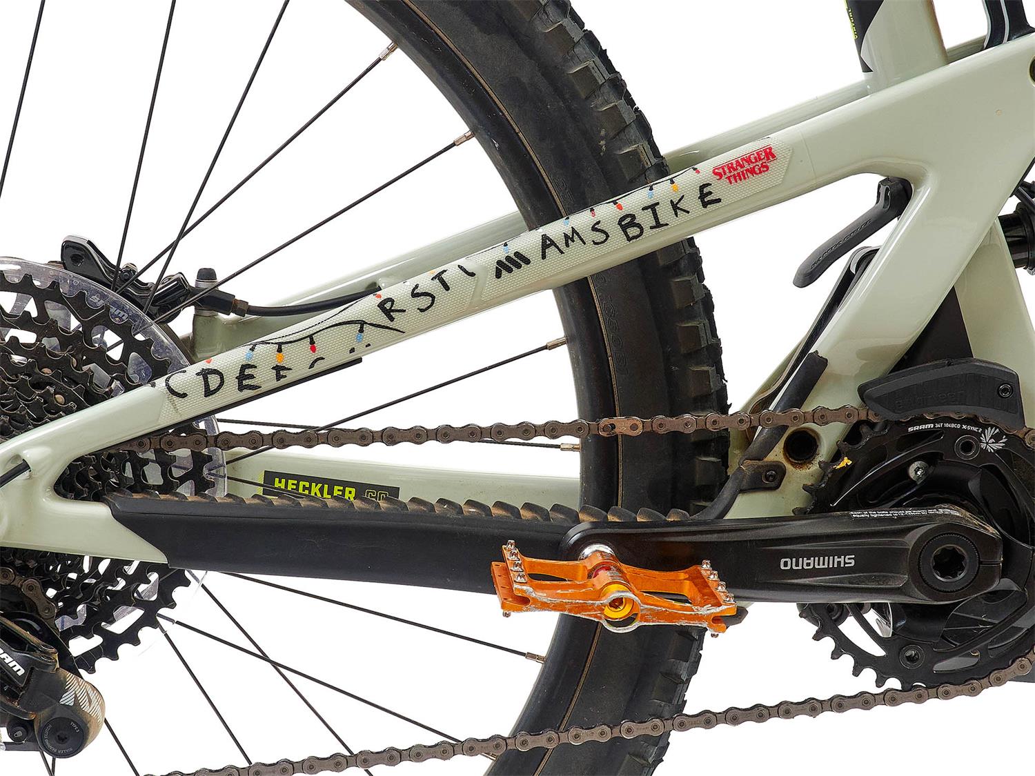 All Mountain Style - Stranger Things™ Lights Frame Guard - Papanui Cycles