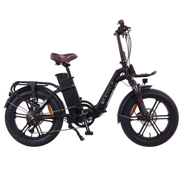 ET-CYCLE F1000 Folding Fat E-Bike, 48V 21Ah, 1008Wh, Hydraulic Brakes - Papanui Cycles