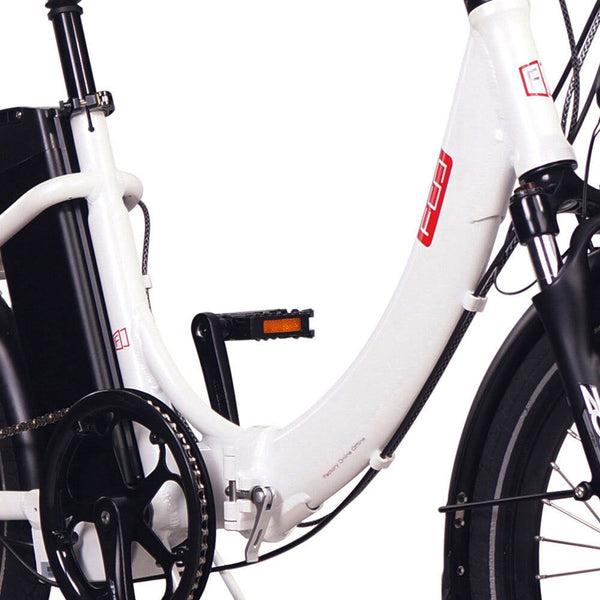 FOO F1 Folding Electric Bike, 250W E-Bike, 48V 13Ah 624Wh Battery - Papanui Cycles