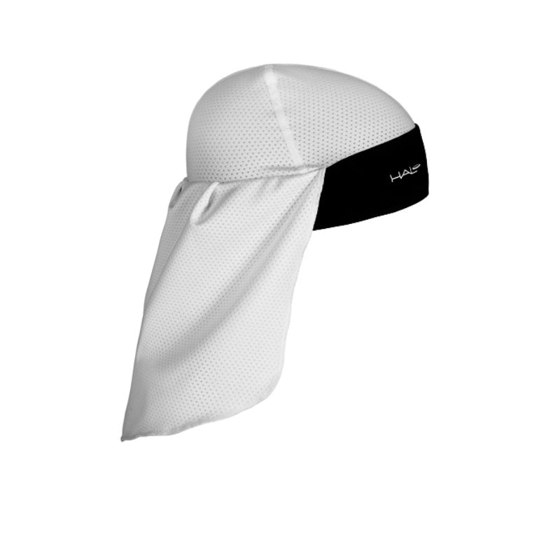 Halo Solar Skull Cap with Tail White - Papanui Cycles