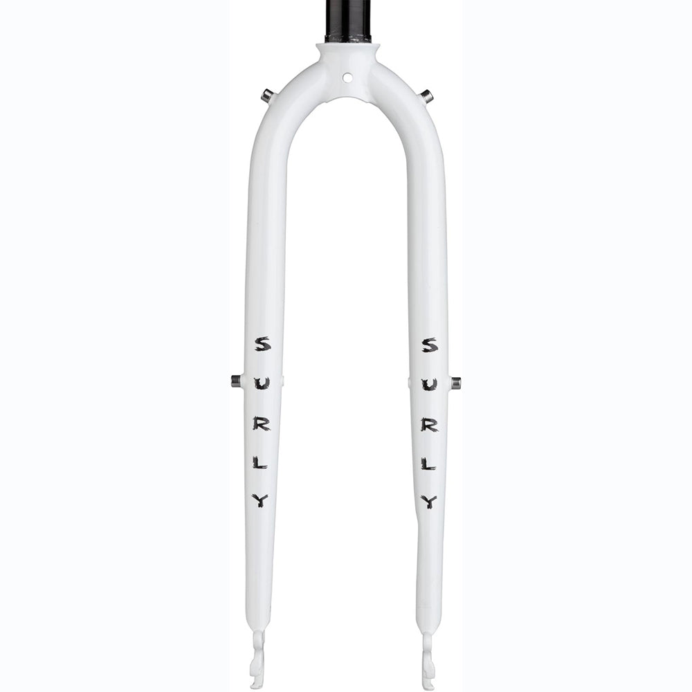 Surly Fork Preamble 9mm x 100mm Quick Release, 28.6mm Straight Steerer Thor Frost White