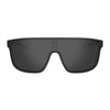 Tifosi Sanctum XL Sunglasses Blackout with Smoke No Mirror Lens