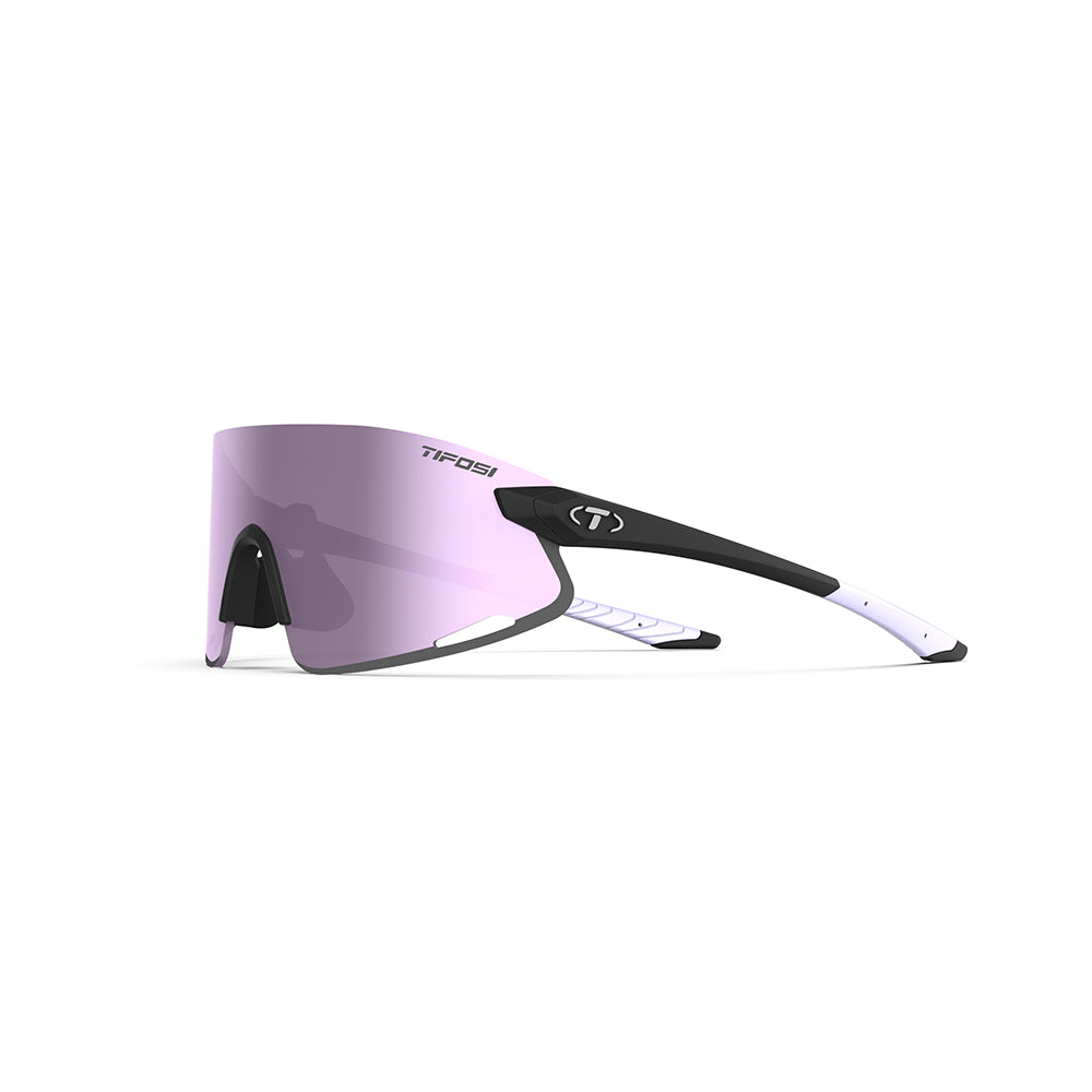 Tifosi Vogel XC Sunglasses Matte Black with Violet Mirror Lens