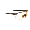 Tifosi Moab Lite Sunglasses Matte Bronze with Clarion Red Fototec Lens