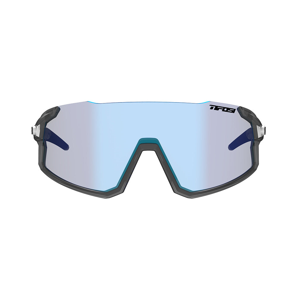 Tifosi Stash Sunglasses Matte Smoke with Clarion Blue Fototec Lens