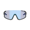 Tifosi Stash Sunglasses Matte Smoke with Clarion Blue Fototec Lens