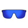 Tifosi Sanctum XL Sunglasses Midnight Vapor with Cobalt Blue Mirror Lens