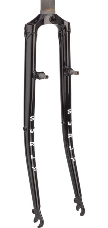 Surly Cross Check Fork 700c 1-1/8" Threadless, Blk