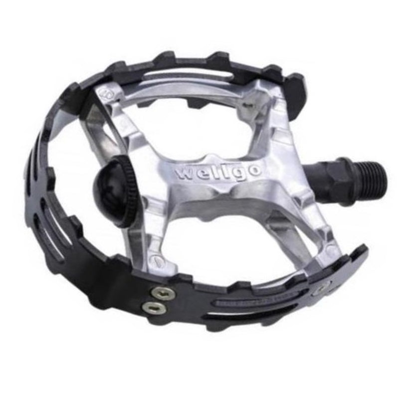 Wellgo Alloy Bike Pedals Wellgo B087U Alloy Platform Pedals