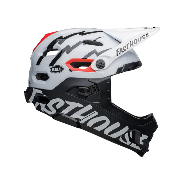 Bell Super DH Spherical - Fasthouse M/G Black/Wht
