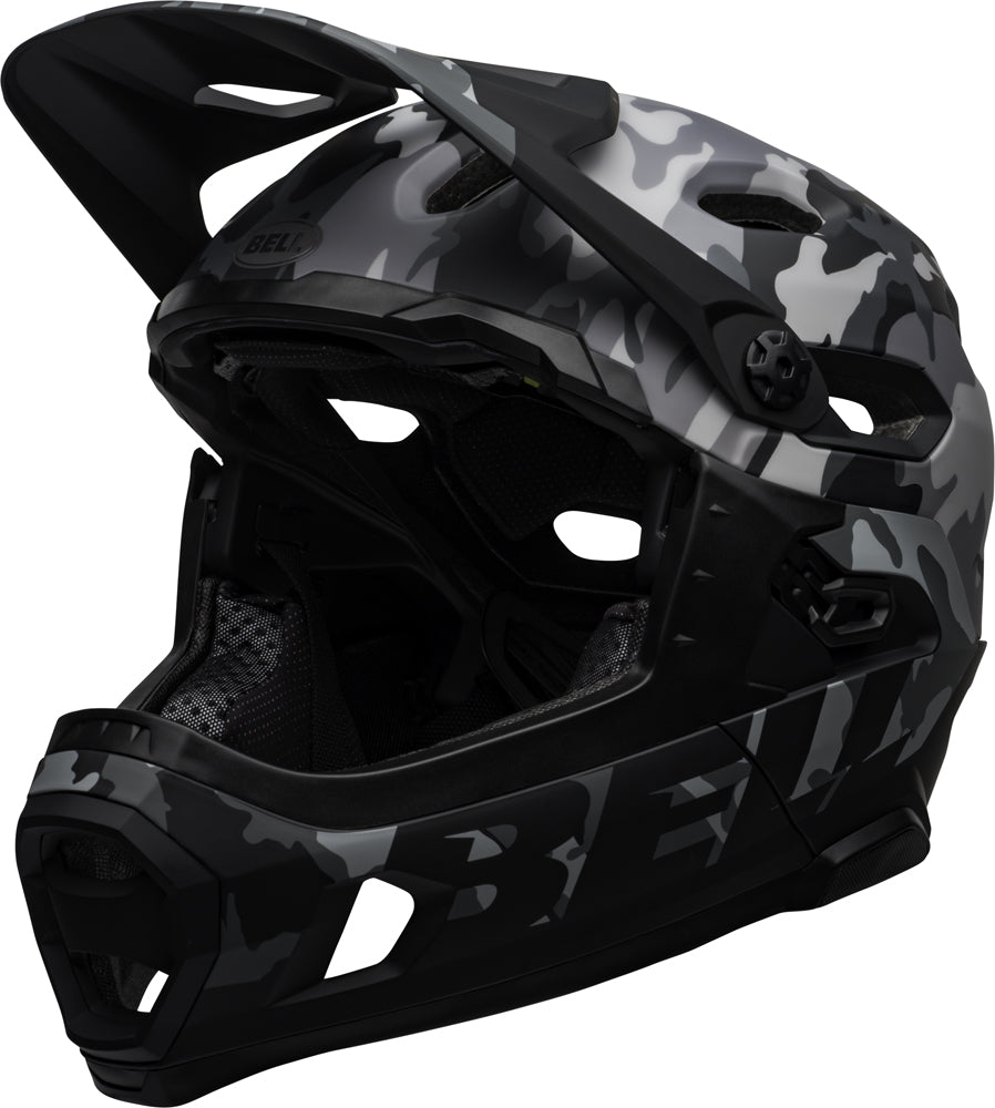 Bell Super DH M/G Black Camo