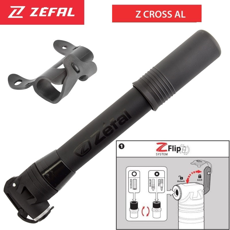 Z Cross MTB Pump 100 PSI Zefal1