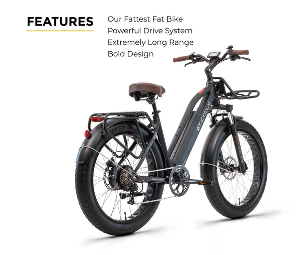 2025 NCM ET.Cycle T1000 48V 21 Ah , 1008Wh, Hydraulic Brakes