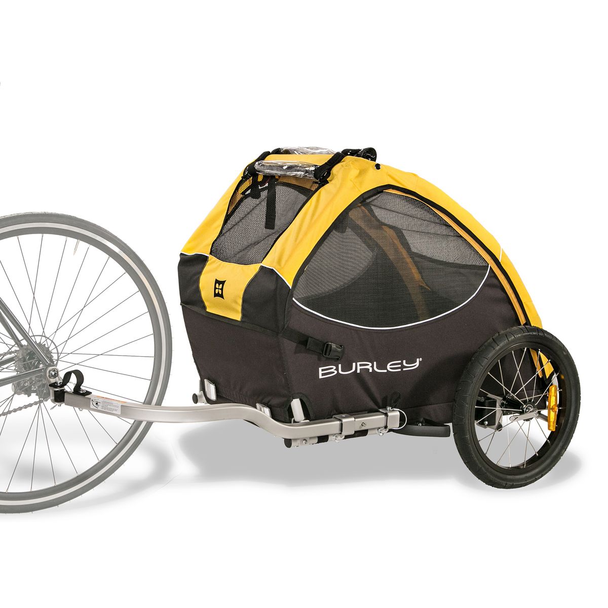 Burley Trailer Nomad Luggage Black/Yellow