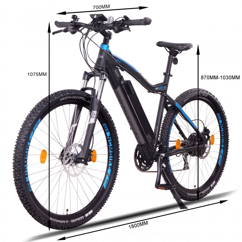 2025 NCM Moscow Plus Electric Mountain Bike,E-Bike, E-MTB, 48V 16Ah 768Wh Battery