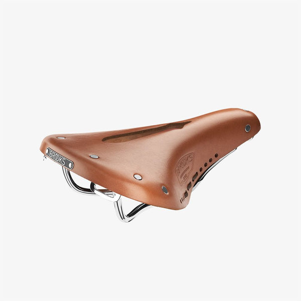 B17 Ladies Carved Leather Saddle