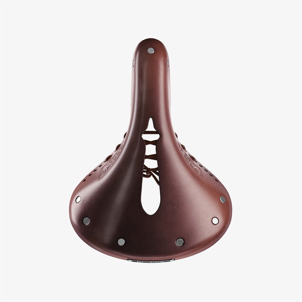 B17 Ladies Carved Leather Saddle