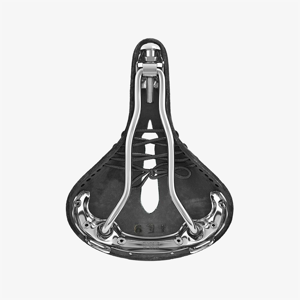 B17 Ladies Carved Leather Saddle