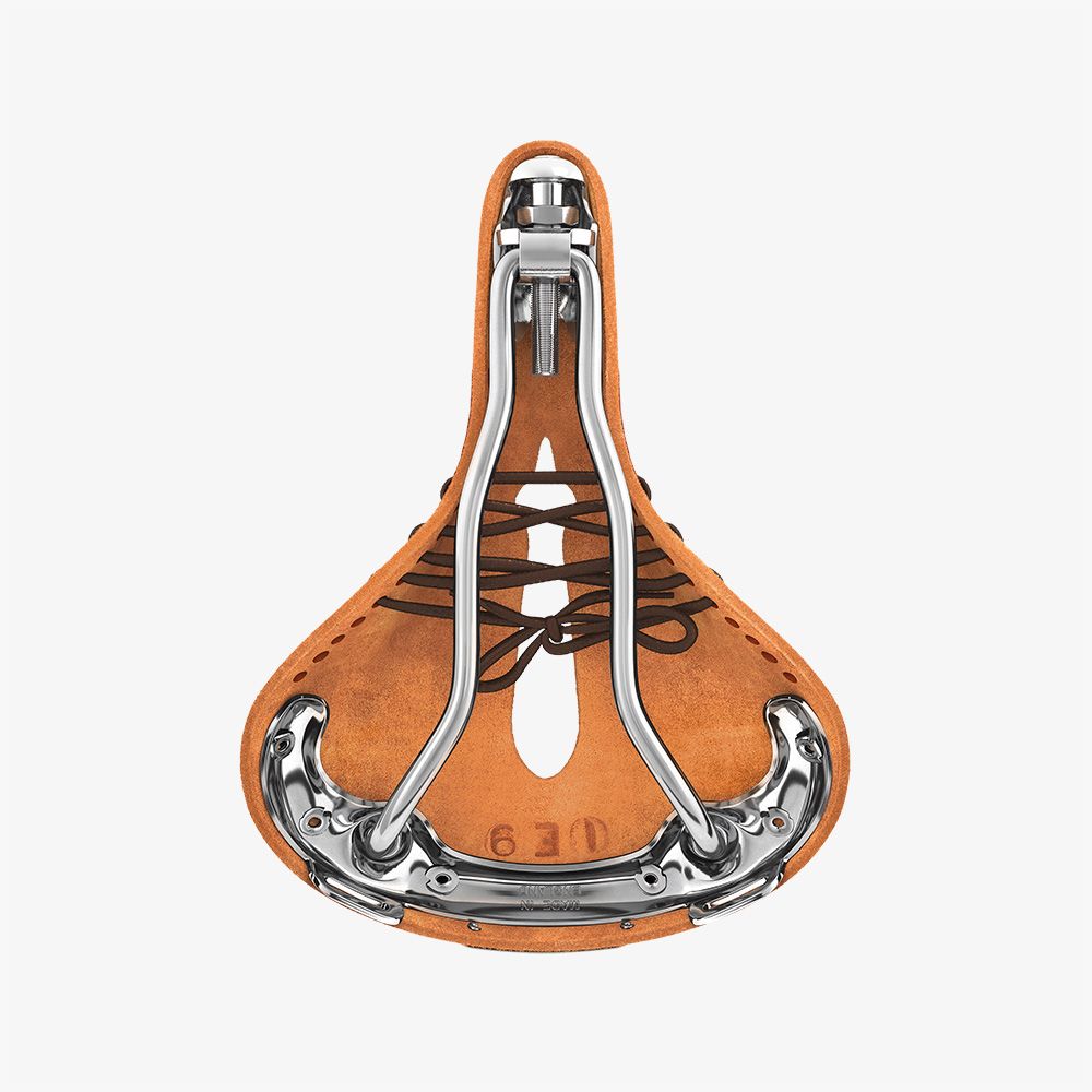 B17 Ladies Carved Leather Saddle