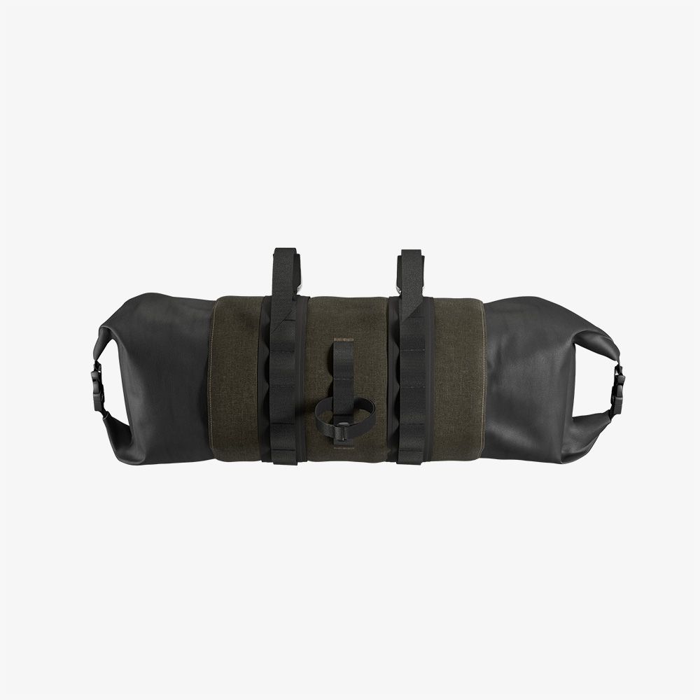 Scape Handlebar Roll Bag Mud Green