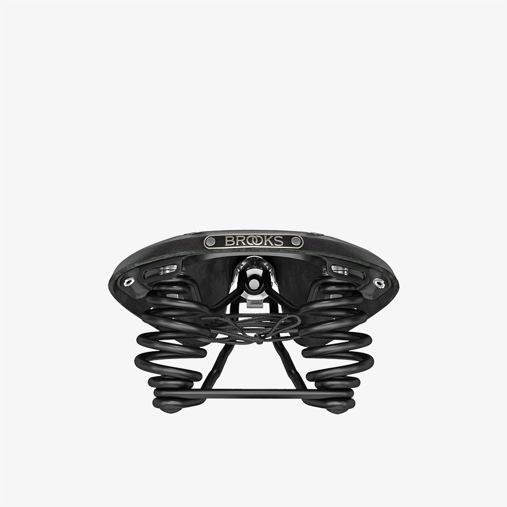Flyer Carved Leather Saddle