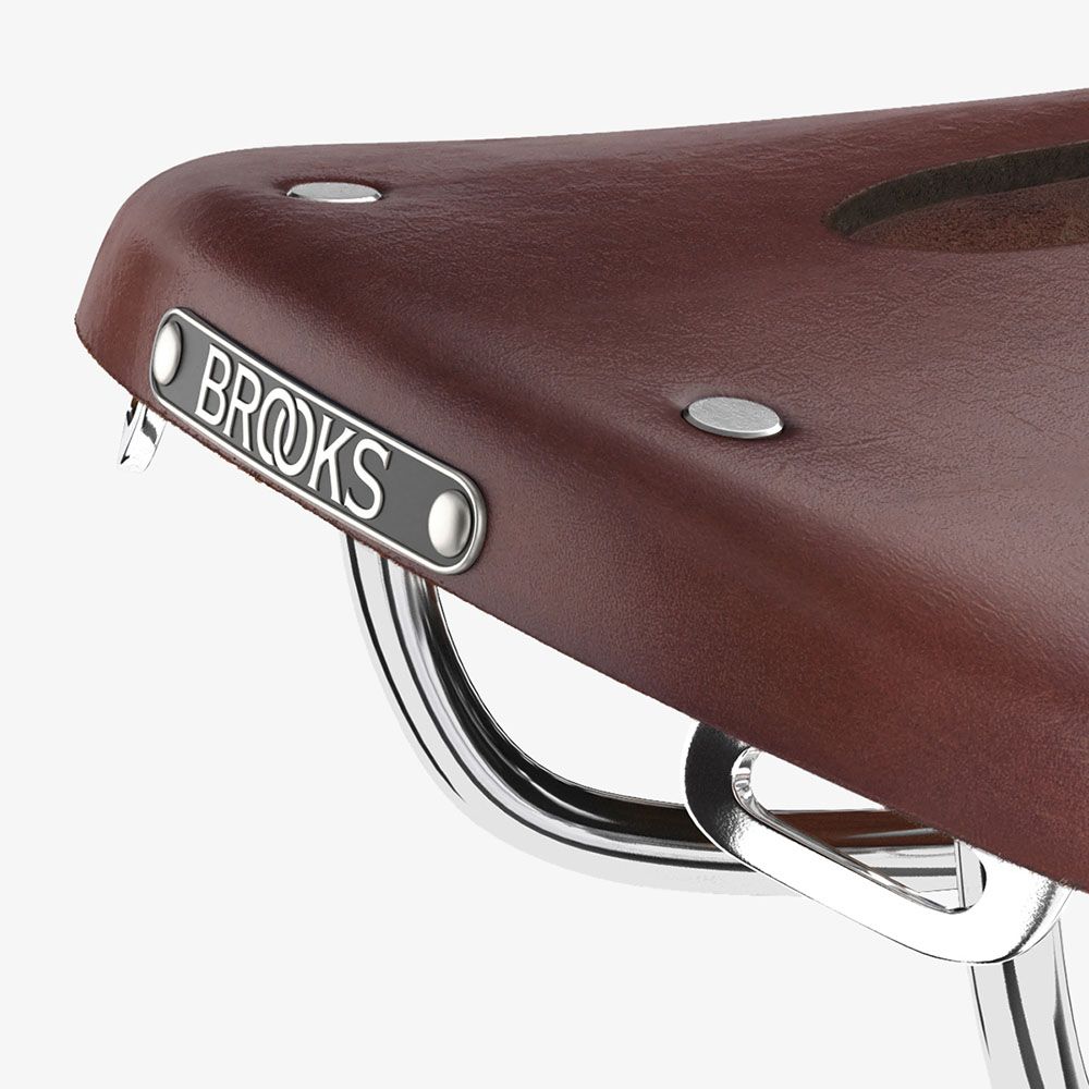 B17 Ladies Carved Leather Saddle