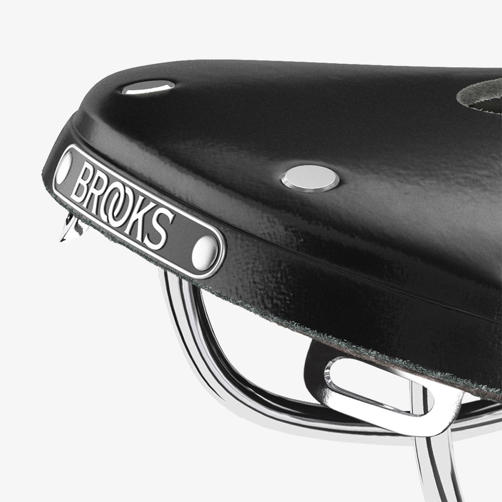 B17 Narrow Carved leather Saddle
