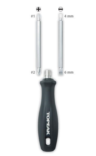 Topeak Quad Driver Phillips and Flat