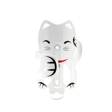 PDW Lucky Cat Bottle Cage White