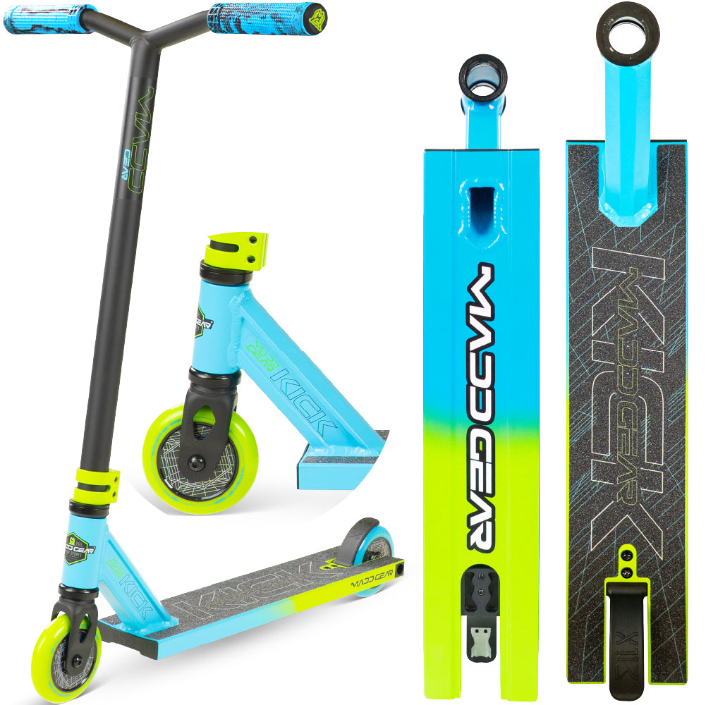MADD GEAR KICK PRO-X SCOOTER BLUE / GREEN