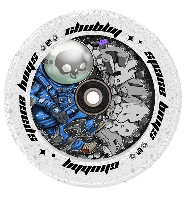 CHUBBY 110MM SPACEBOYS ASTRONAUGHT WHEEL