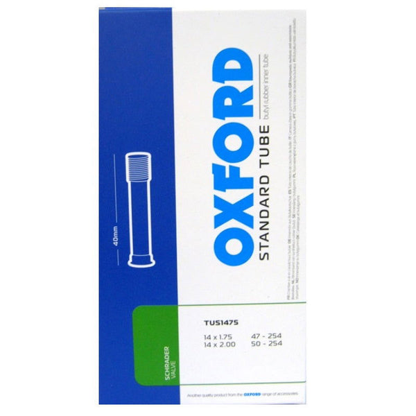 14 x 1.75/2.00 Oxford Inner Tubes - Papanui Cycles