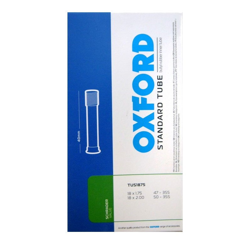 18 x 1.75/2.00 Oxford Inner Tubes - Papanui Cycles