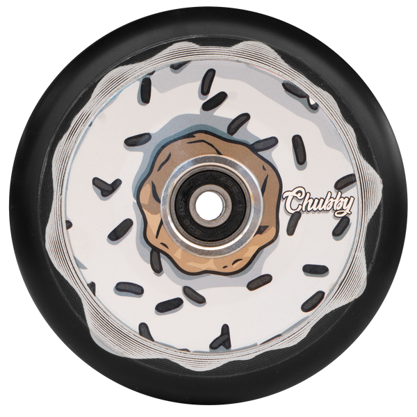 CHUBBY 110MM DOHNUT OREO WHITE WHEELS