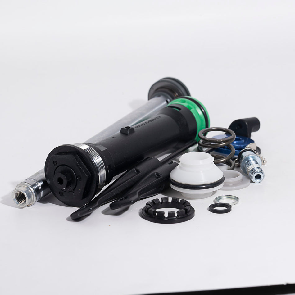 RockShox Fork Damper Assembly - Crown Turn Key 26" / 29", 100mm (Includes Right Side Internals) - XC30 A1 - A3 / 30 Silver A1