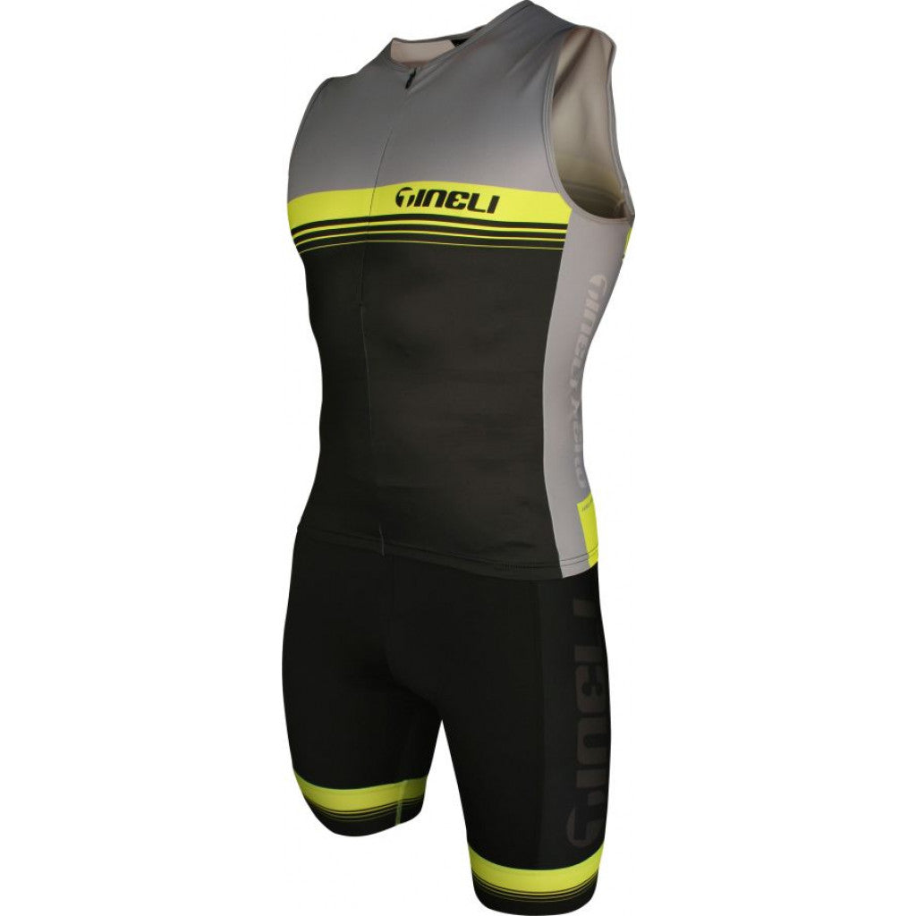 Yellow Tri Top Men's