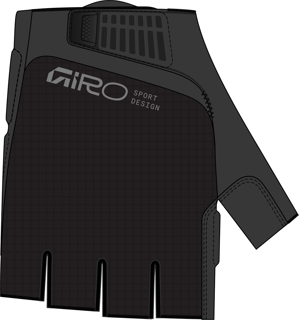 Giro Bravo II Gel Glove - Black