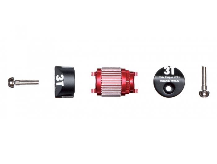 3T Seatpost Difflock mechanism with round rail cap - Papanui Cycles