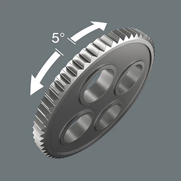 Wera Tools Speed Ratchet with 3/8" drive 8000 B Black Edition Zyklop

