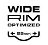 Wide Rim optimised graphic