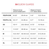 Pro X4 Elbow Size Chart