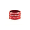 Chromag Headset Spacers Red